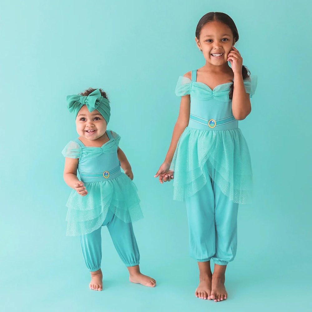 Posh Peanut Disney Jasmine Tulle Jumpsuit 12-18 months